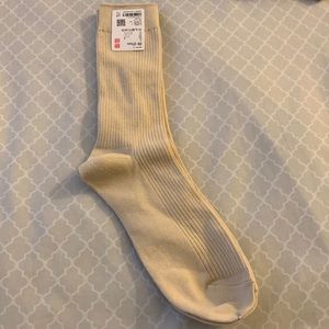 NWT Uniqlo Unisex Beige Socks - From Japan